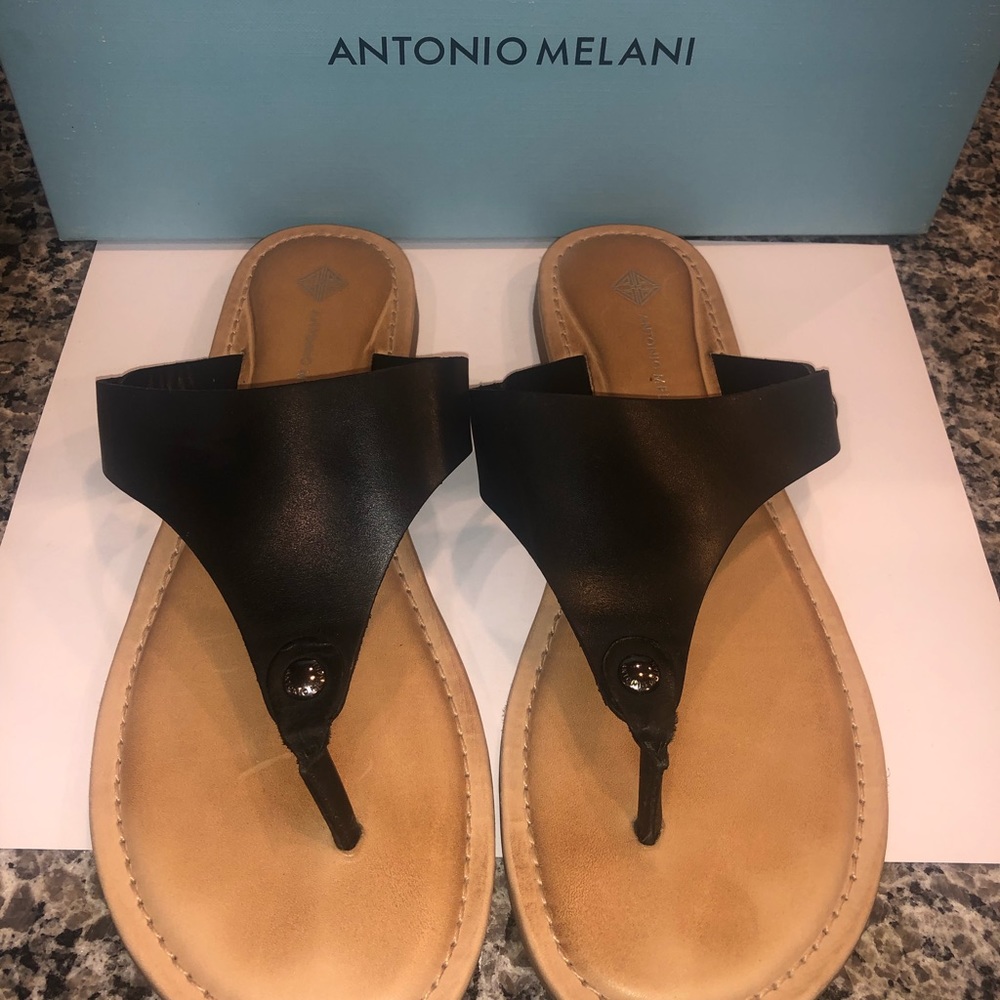 Antonio Melani black sandals